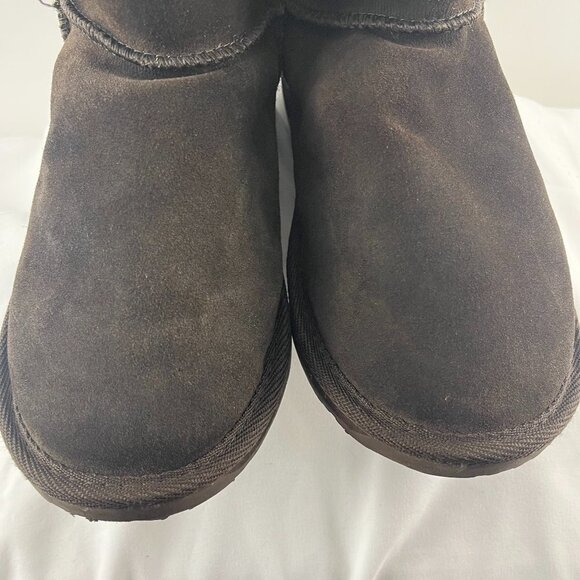 Emu Dark Brown Sheepskin Boots - Picture 6 of 12